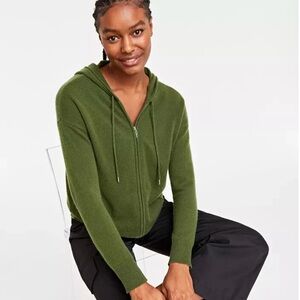 Charter Club cashmere hoodie NWT